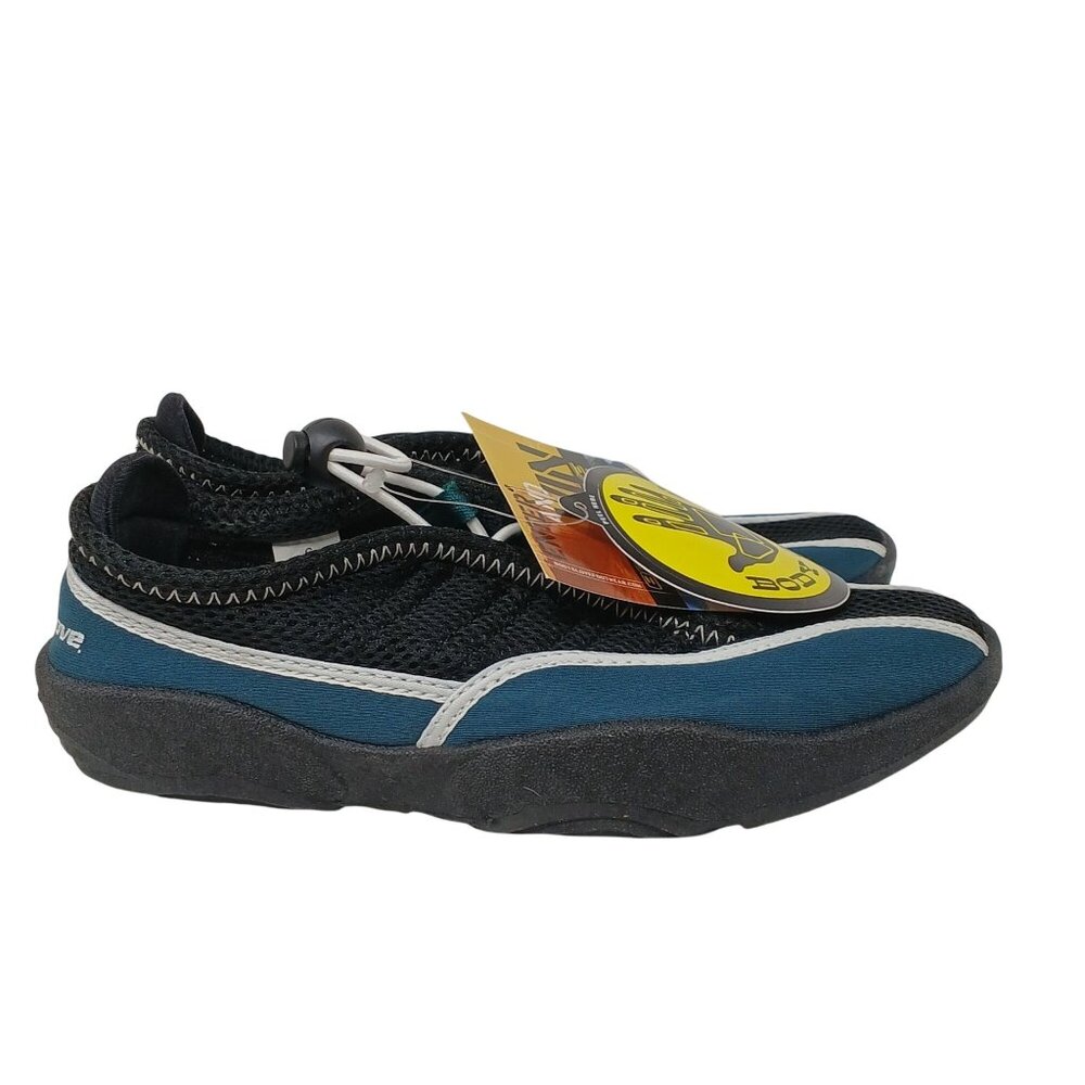 Body Glove Amphibious Water Shoes Sz 6 Black & Teal Laguna QuickDry #6-6 - Picture 6 of 13